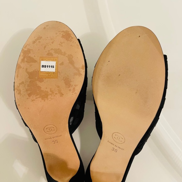 AUTHENTIC BRAND NEW CHANEL HEELED SANDALS - Picture 9 of 11